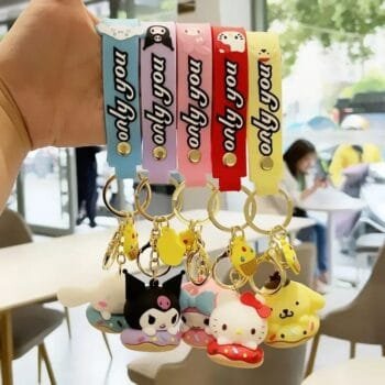 Sanrio Donut Keyring / Keychain