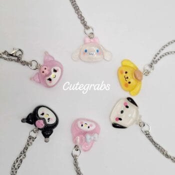Sanrio Glittery Pendant