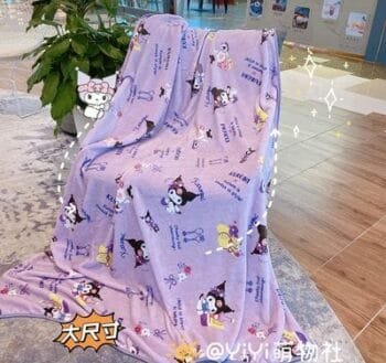 Kuromi Blanket