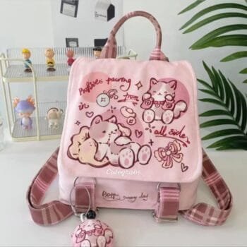 Pink Kawaii Backpack
