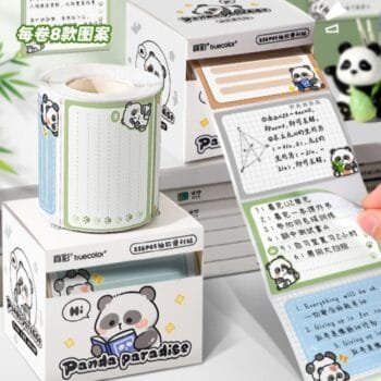 Full Sticker Panda Sticky Note