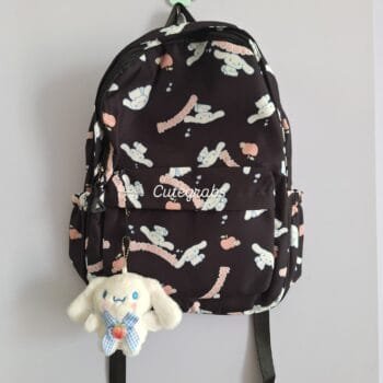 Sanrio Black School Bag