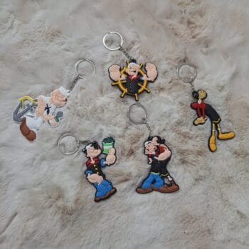 Popeye keyrings