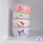 Sanrio Licensed Ceramic Bowl + Spoon Set
